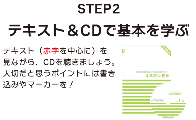 ステップ2 テキスト&CDで基本を学ぶ