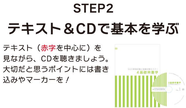 ステップ2 テキスト&CDで基本を学ぶ