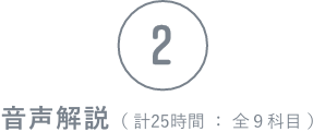 音声解説